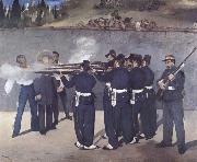 The execution of Emperor Maximiliaan Edouard Manet